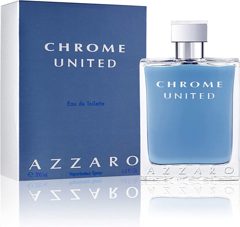 Chrome United by Azzaro for Men - Eau de Toilette, 100 ml